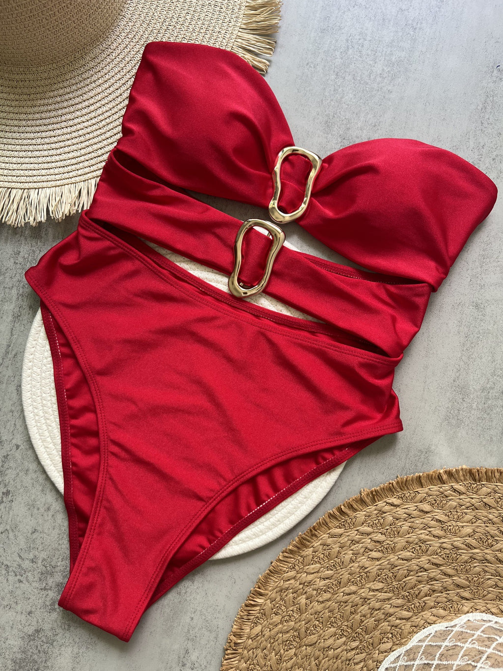 Bikini unicolore européen et américain