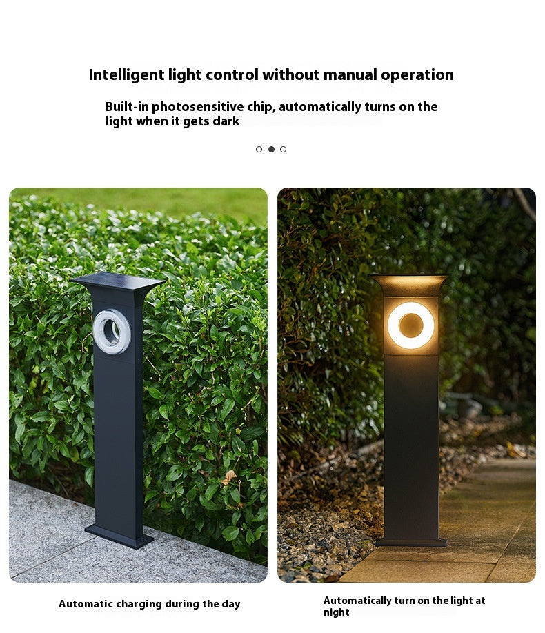 Lumières de pelouse solaire pour la décoration extérieure de la cour