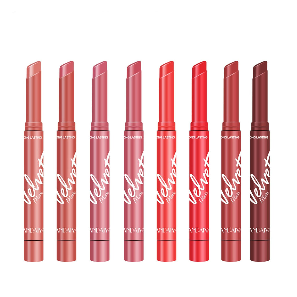 Ensemble de tubes de rouge à lèvres Matte