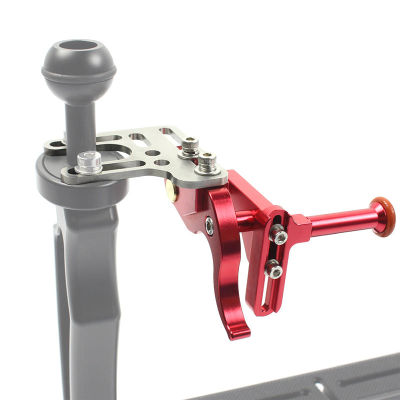 Plongée caméra support obturateur bouton de connexion tige