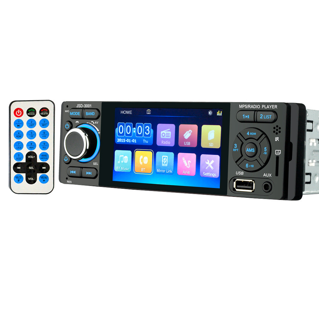 4.1 pouce écran tactile capacitif bluetooth voiture