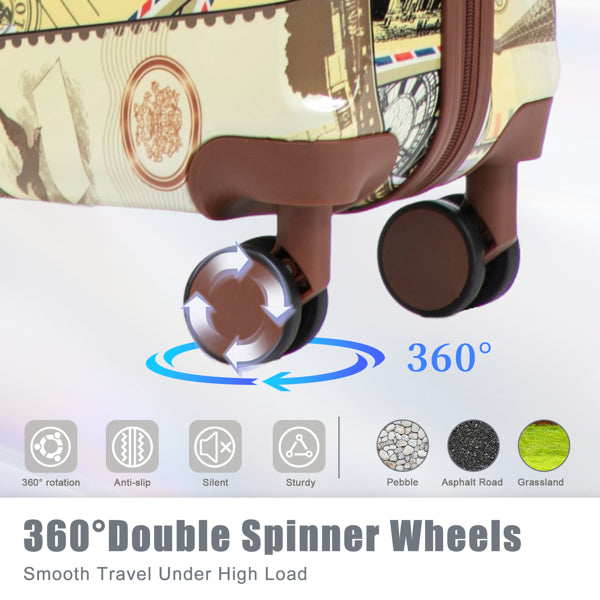 20"/24"/28" 3 Pcs/set dans PC Spinner