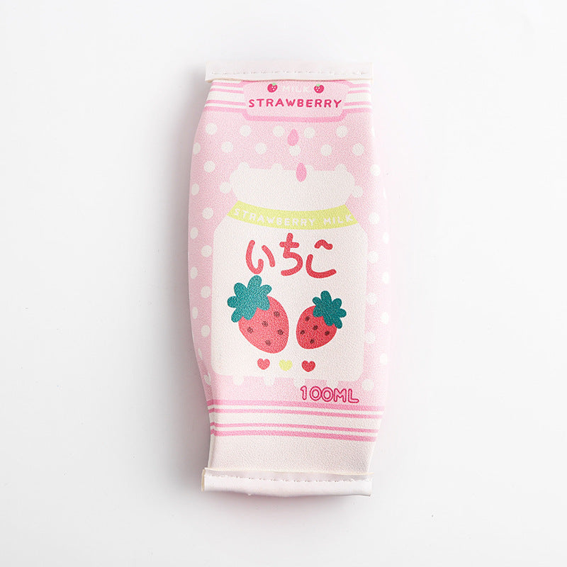 Étui crayon de lait de fraise