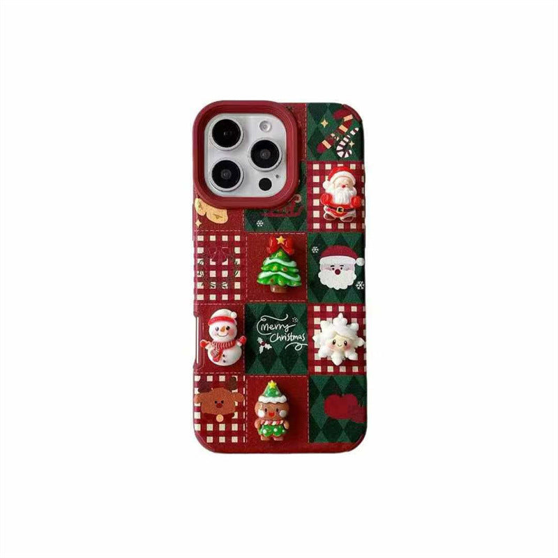 Cortex 3D Santa Claus Phone Case with Full Body Drop Protection