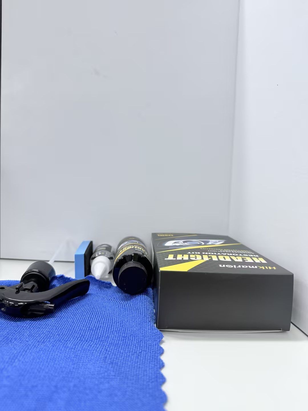 Hikmarion Automotive Headlight Lens Care Kit