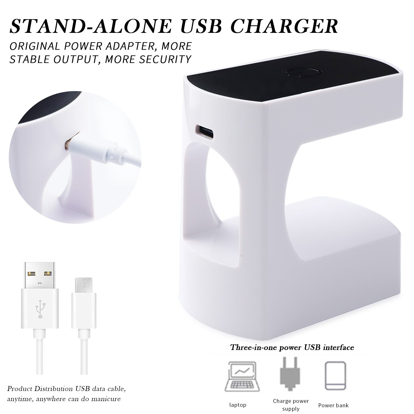 Mini lampe USB Petite lampe Q8 pointe d'ongle