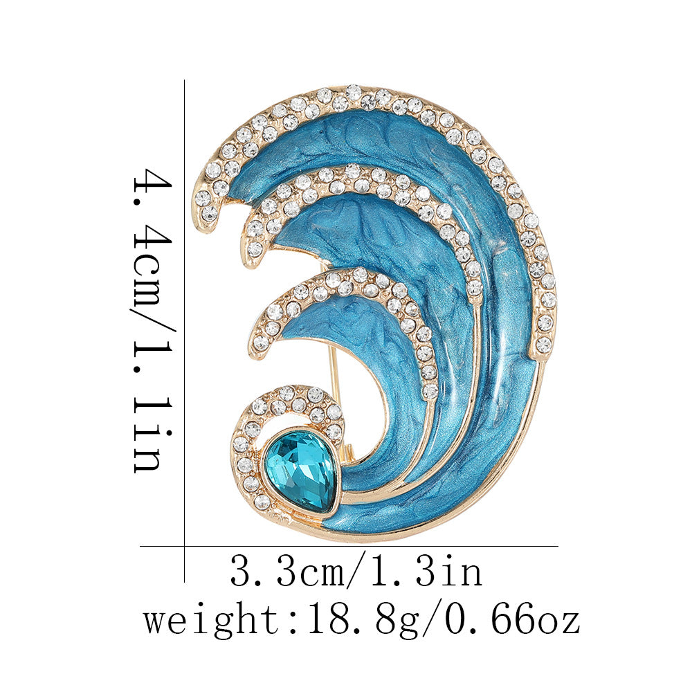Meilleure vente Tortue de la mer de Strass et Octopus Brooch