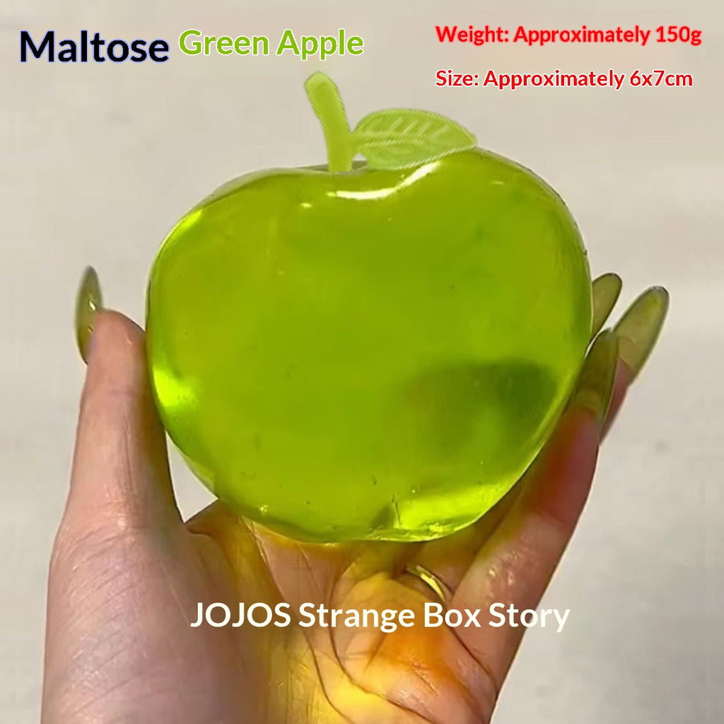 Jouet vert en forme de pomme Moldable Squeeze