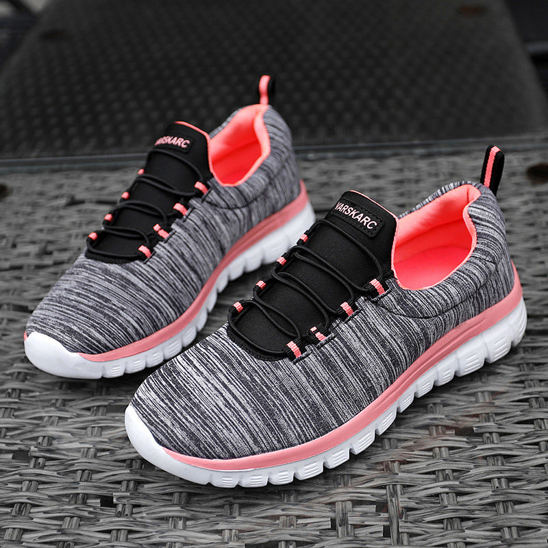 Femmes Légère Mode Sportive Simple Net Chaussures Casual