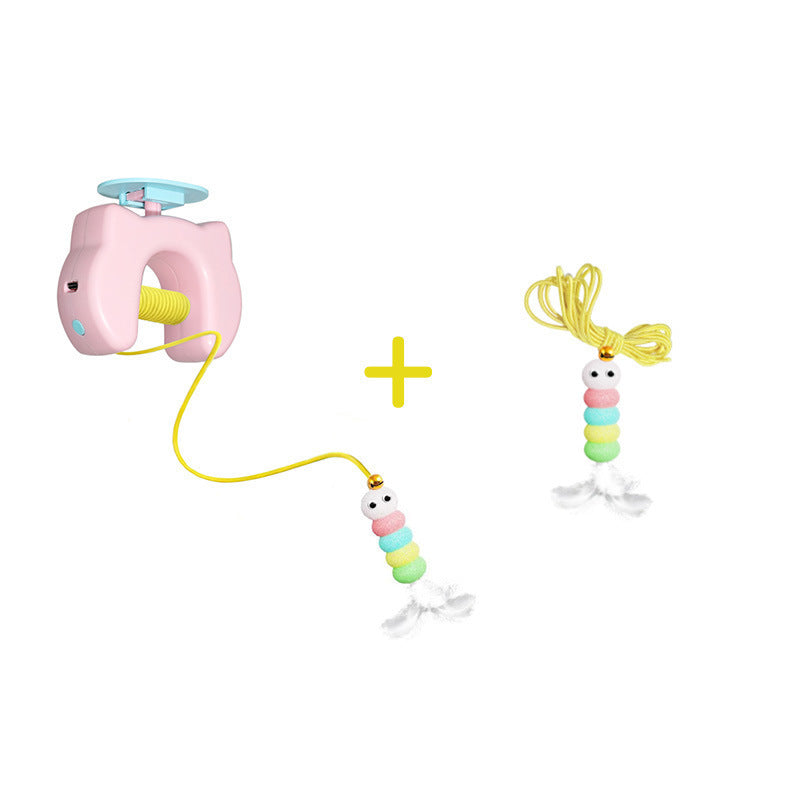 Cat Auto-divertissement Boredom-relief Automatique Cat Teaser Wand