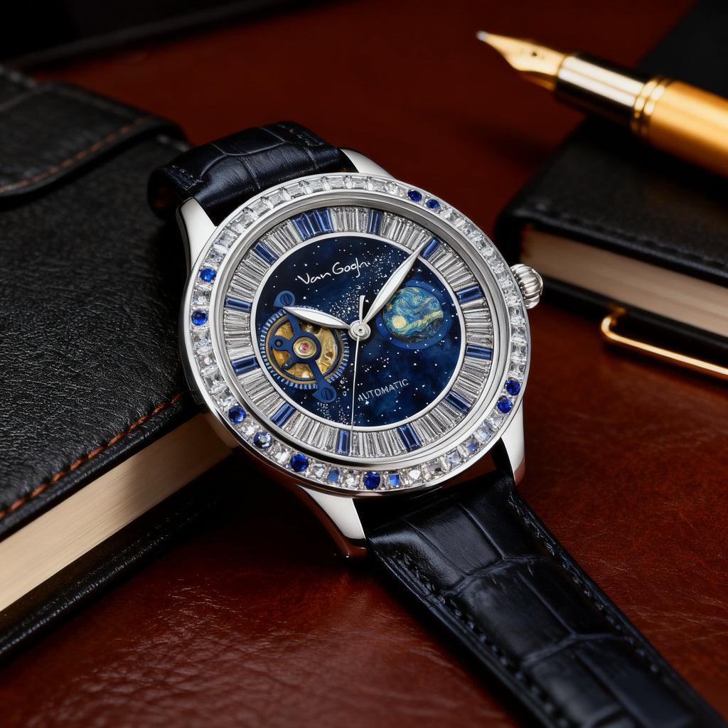 VanGogh Homme série Genève Art Montre mécanique automatique