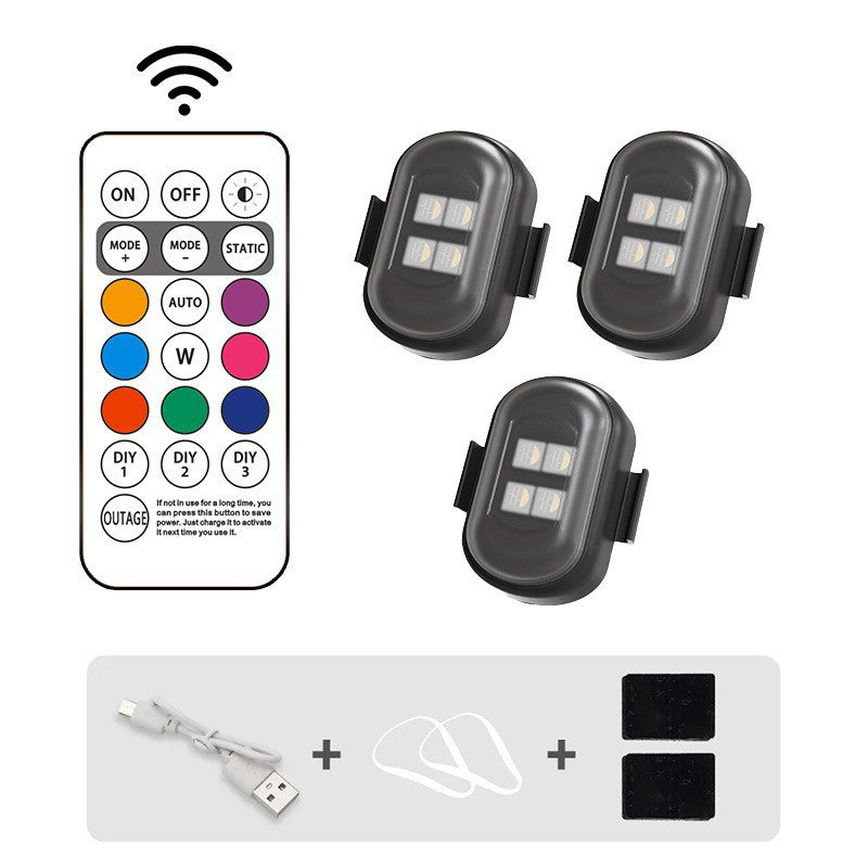 Avertissement de moto Light Cruise Light Led Wireless Remote Control Strobe Light