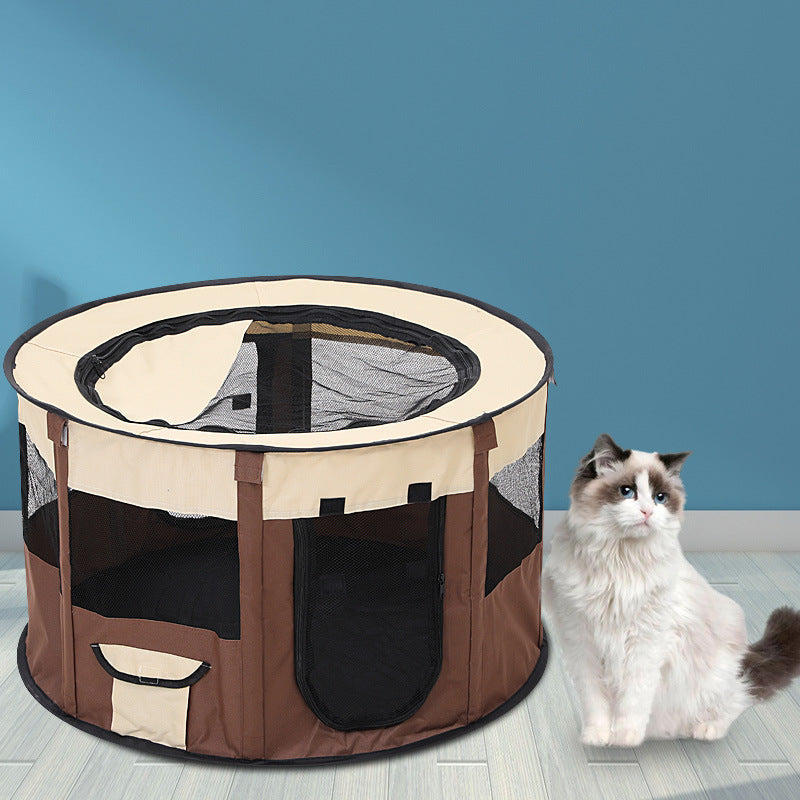 Tente fermée pliable pour chiens et chats