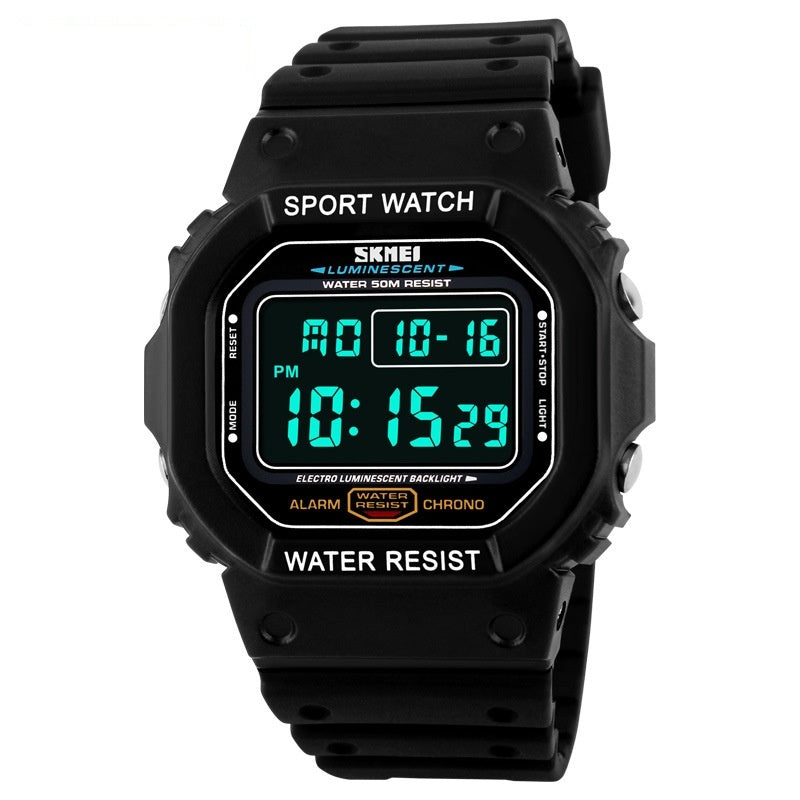Skmei Factory Ventes directes Imperméable Mode Homme Sports Montre électronique