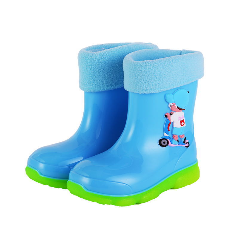 Bottes de pluie détachables antidérapantes