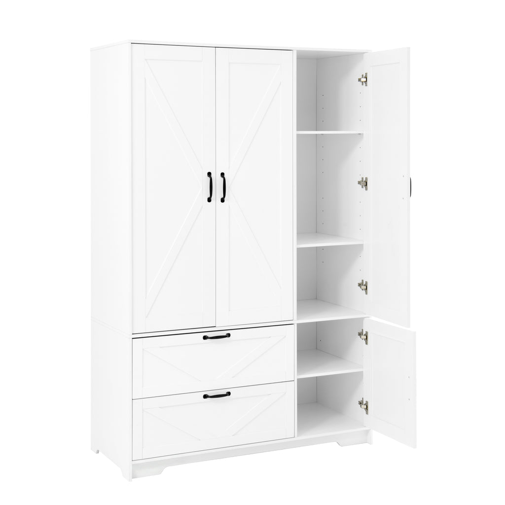 4 portes armoire armoire avec miroir