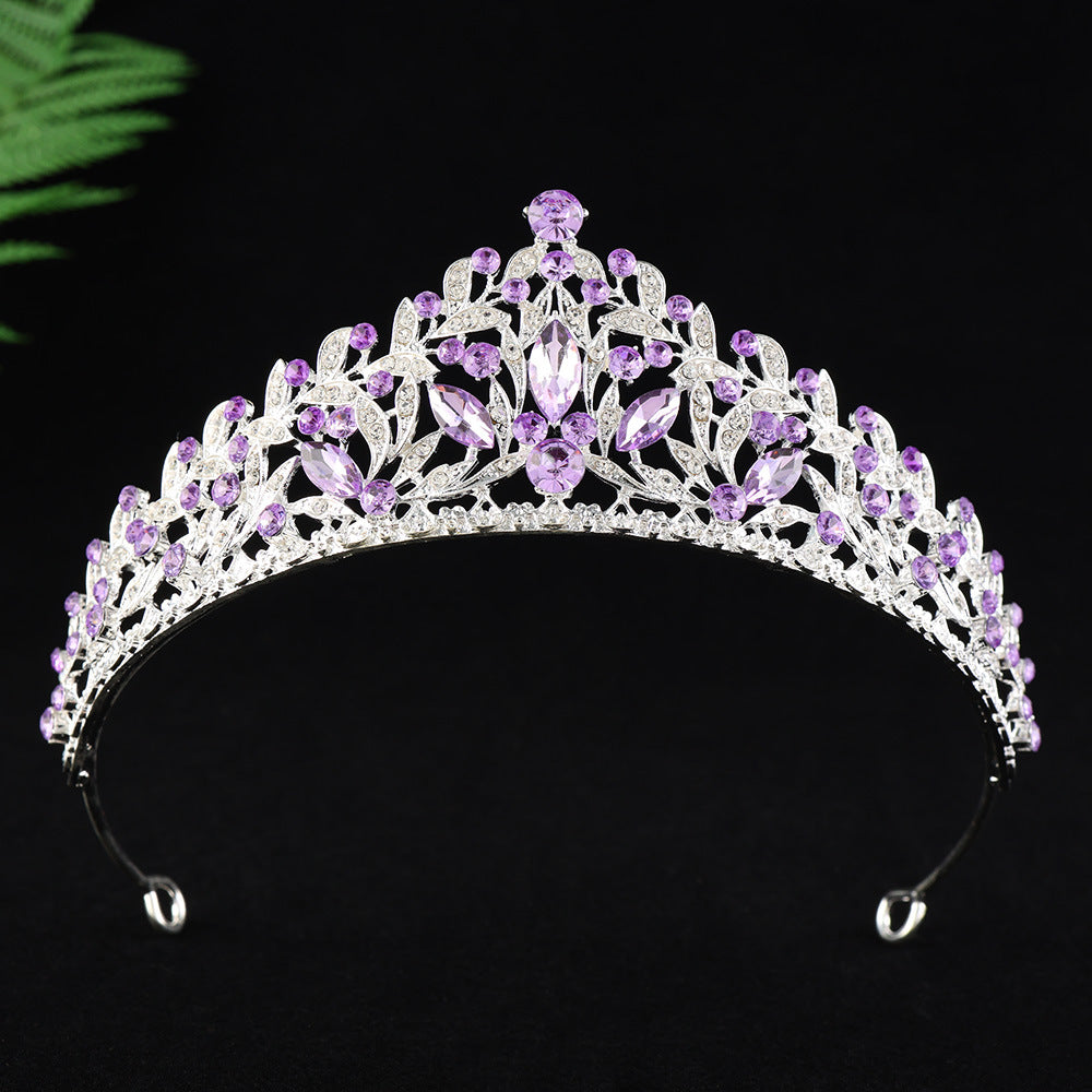 Alliage Strass Princesse Anniversaire Couronne Photo Studio Cheveux Accessoire