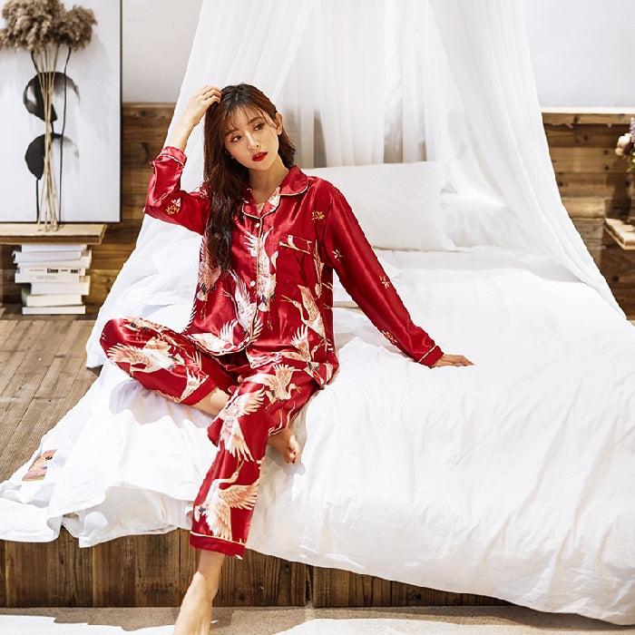 Ensemble de pyjama à manches longues Casual Cardigan Unisex