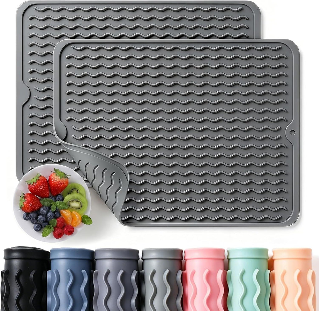 2 sachets de matelas de séchage en silicone