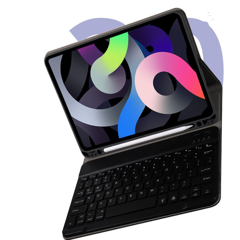 Contrôle de clavier Ipad de protection de fente de stylo Bluetooth sans fil