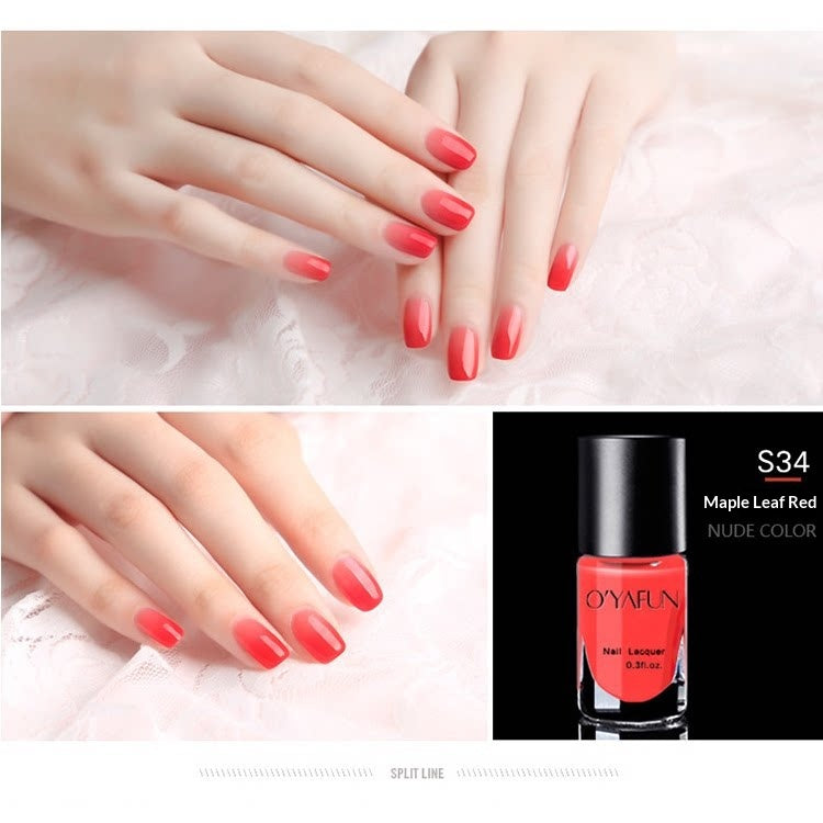 Peel-off Nude Gel Nail Polonais