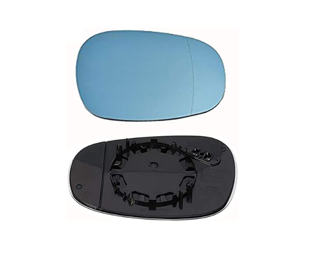 Lentille de rétroviseur avec bleu chauffé