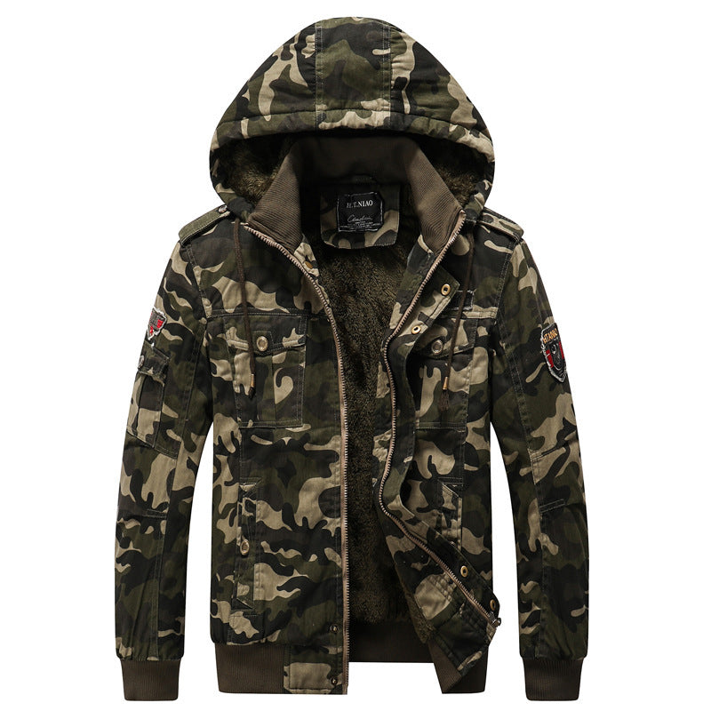 Veste Homme Casual Camouflage Imprimé Vêtements de dessus