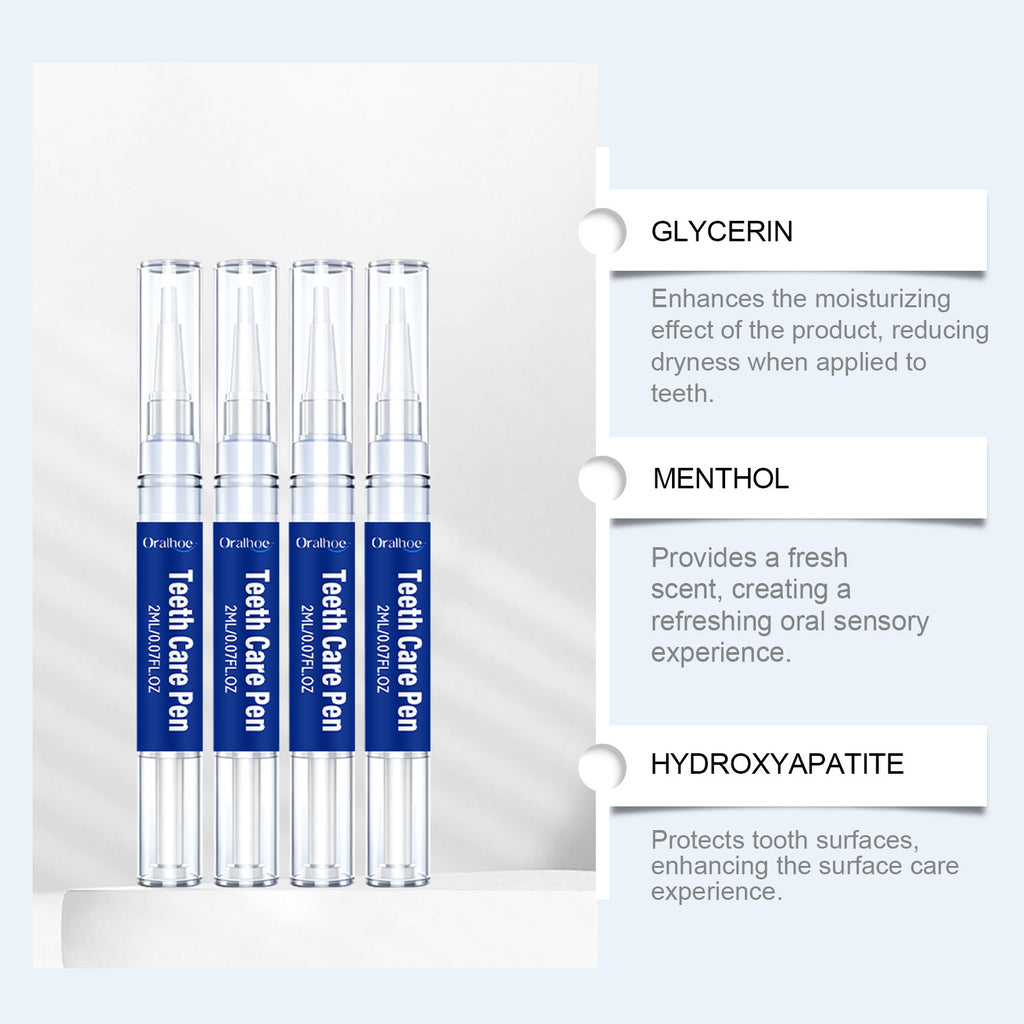 Ensemble de stylo de blanchiment de dents d'hygiène orale