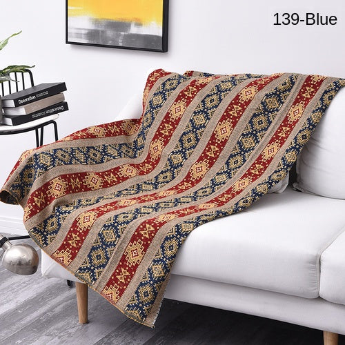 Tissu de couverture de canapé bohème