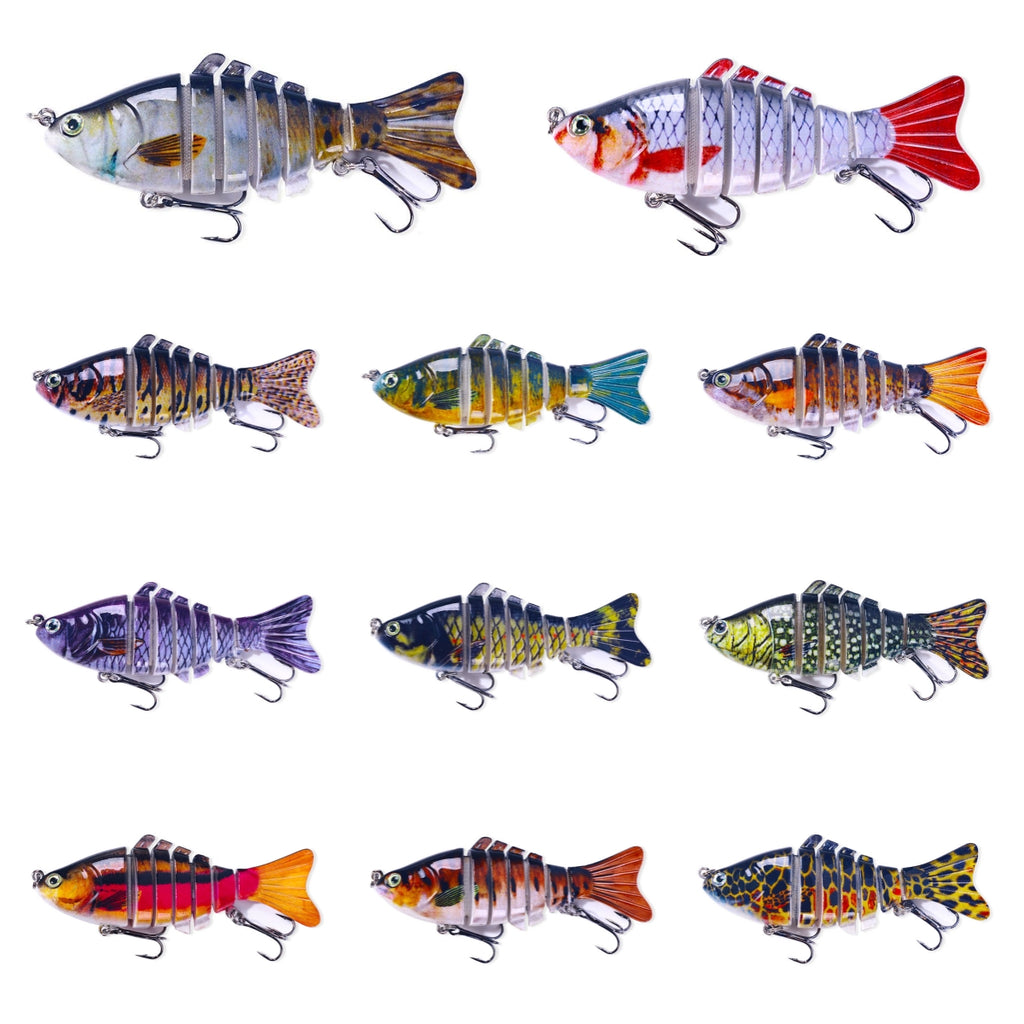 Lure 10CM Lure de poisson Lure d'ail dur
