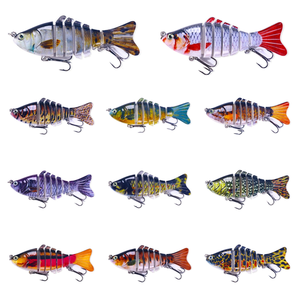 Lure 10CM Lure de poisson Lure d'ail dur