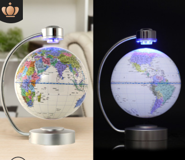 8 pouces globe magnétique suspension bureau décoration cadeau entreprise nouveauté anniversaire créatif