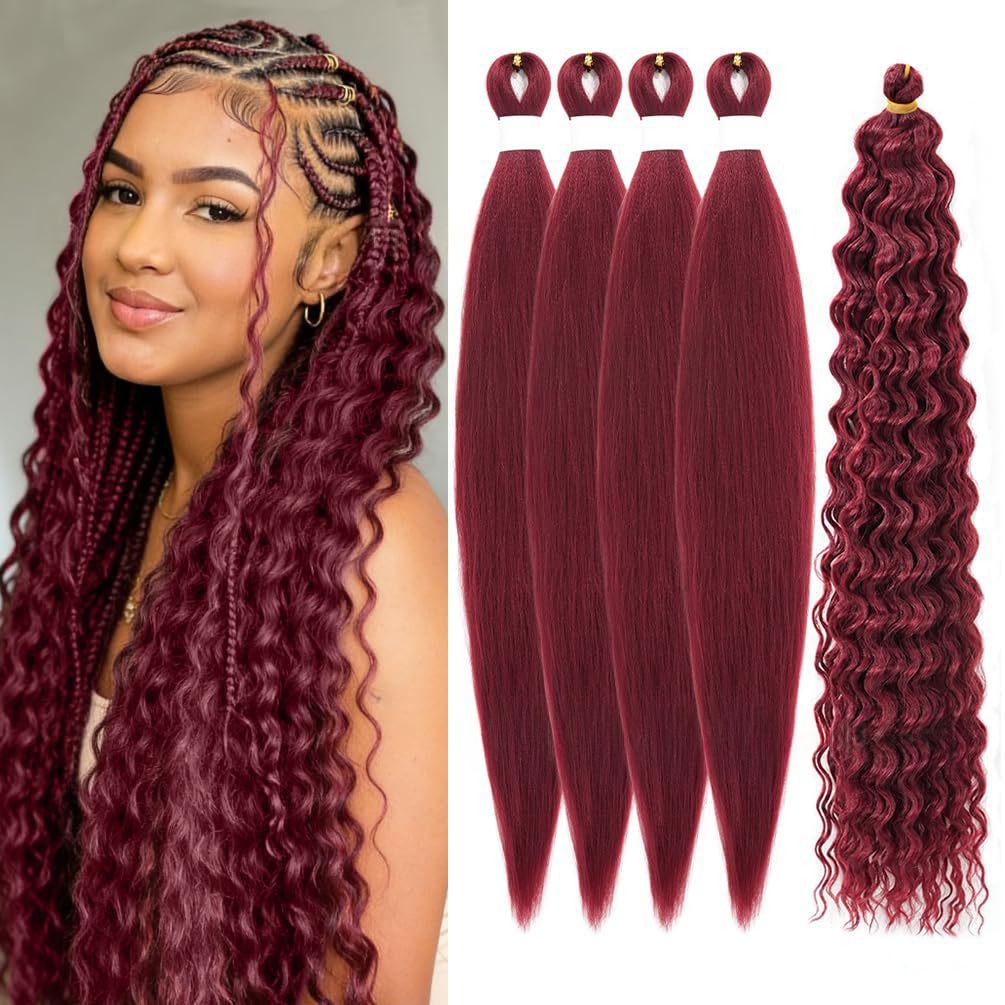 Ensemble de tresses pour cheveux bohème pour femmes
