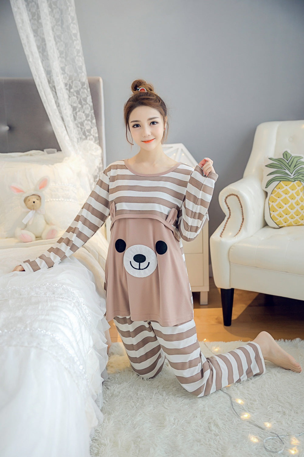 Pyjama de mère enceinte
