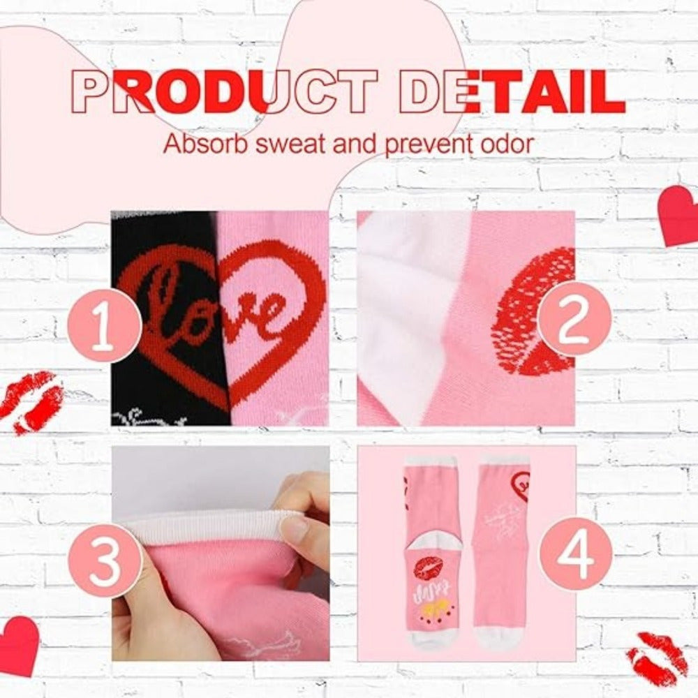 Chaussettes correspondantes pour les couples—2 paires