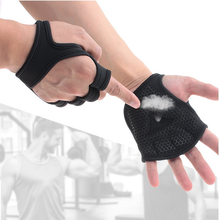Gants d'haltérophilie pour l'entraînement en fer antidérapant Blister et respirant
