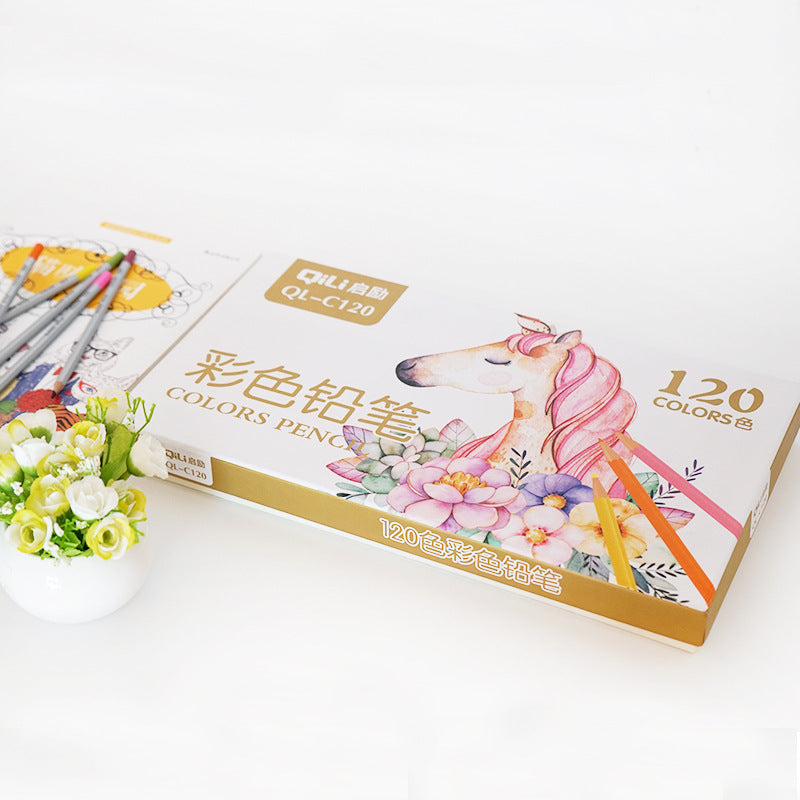 120 crayons de couleur