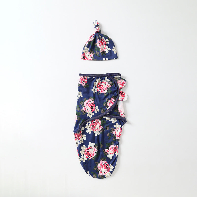 Écharpe bébé avec chapeau