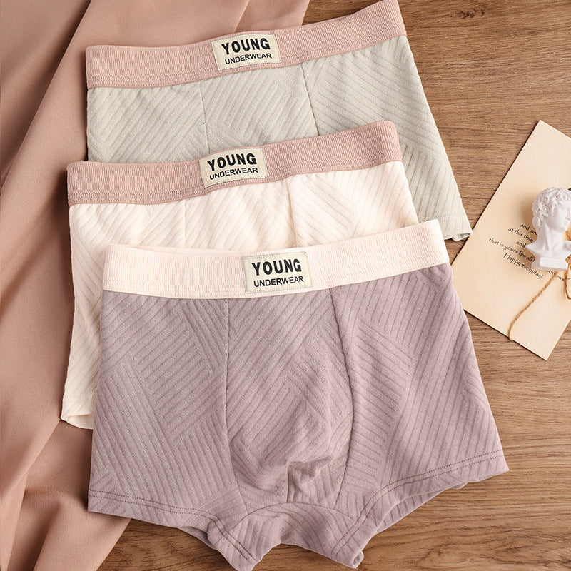 Slips de Texture pour hommes en coton