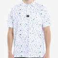 Polo de golf imprimé homme - Casual Short Sleeve Sports Top pour les activités de plein air
