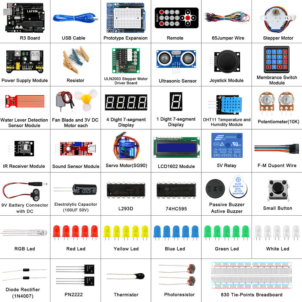 Kit de démarrage Super Para Arduino R3