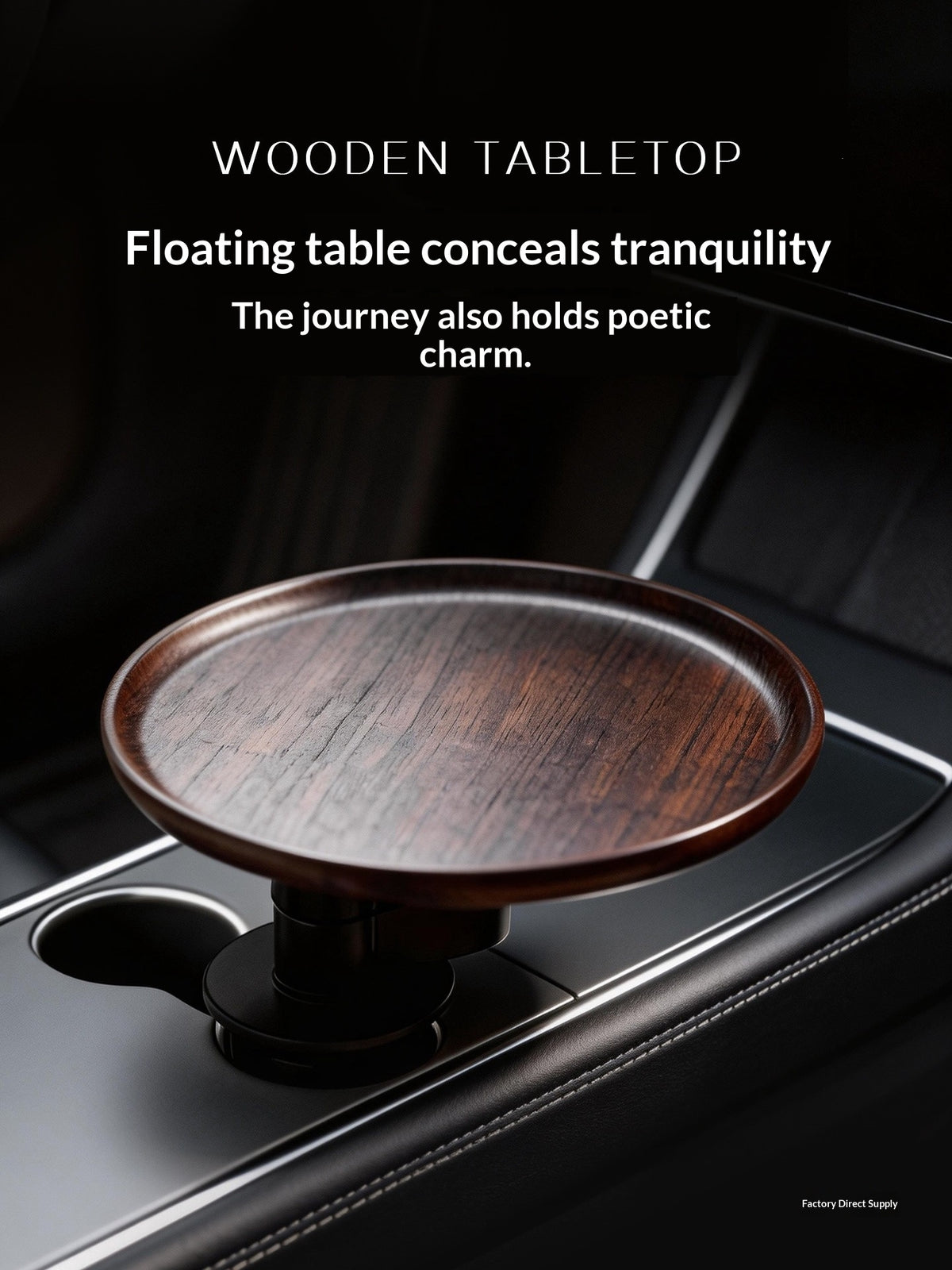 Table en voiture flottante avant