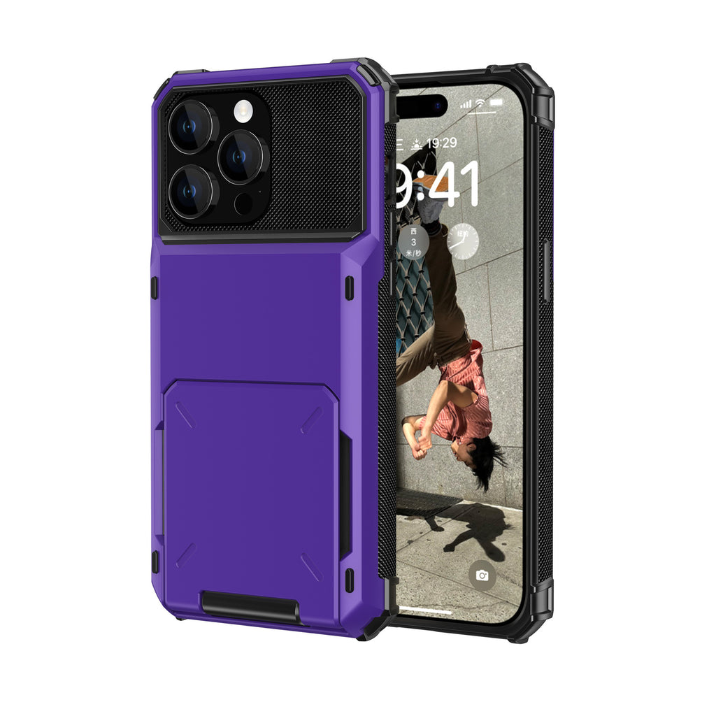 Fashionable Casual Flip Cover Étui de téléphone résistant aux chocs