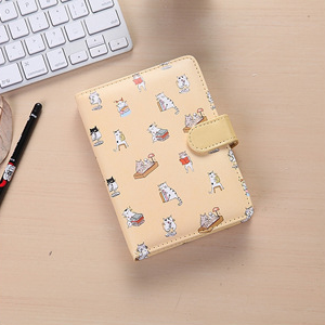 King Valley Ukiyoga Grand 32K Cartoon Créatif Boucle magnétique Cahier de notes Livres de notes Nouveau