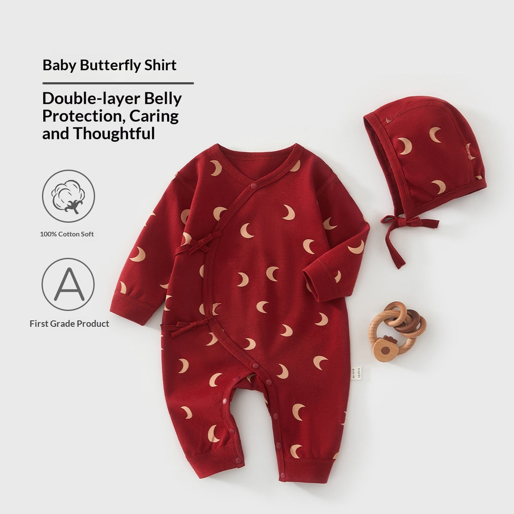 Vêtements de bébé Cotton pur Classe A Romper de printemps pour nouveau-nés