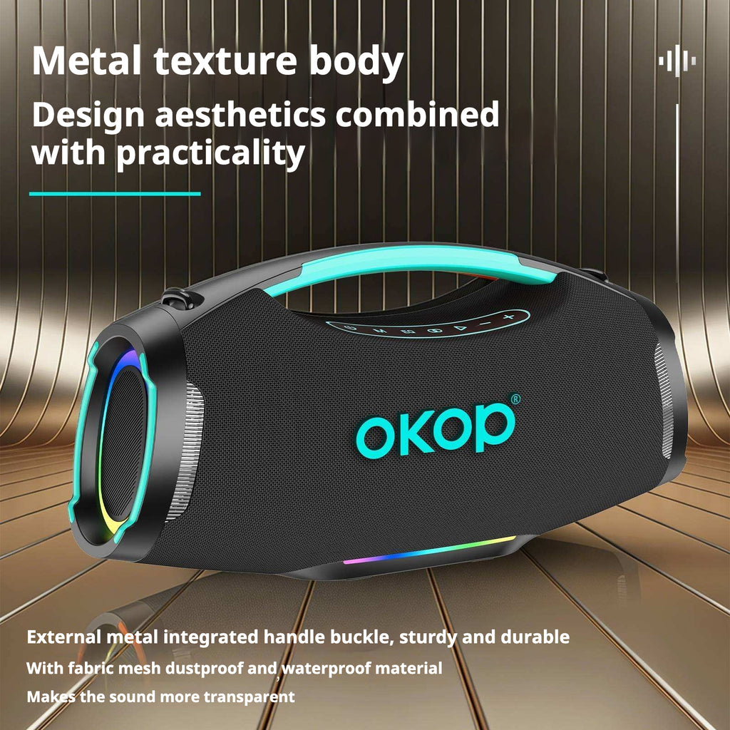 KP-8005 Haut-parleur Bluetooth sans fil portable haute puissance pour les collectes extérieures