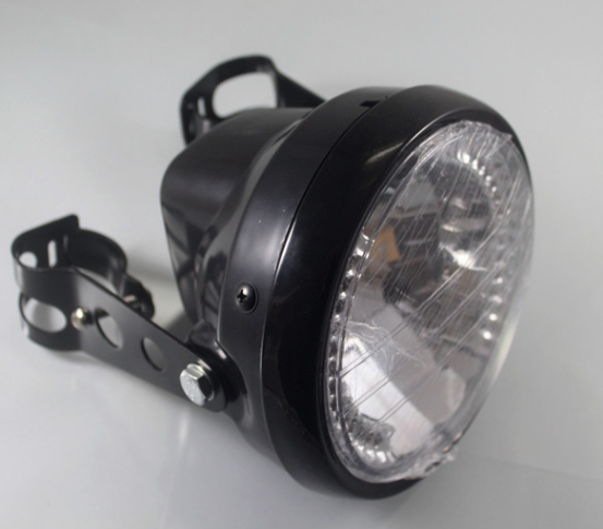 Projecteur de phare de moto clignotant voyant Blinker lumière avec phare deracket pour Cafe Ra