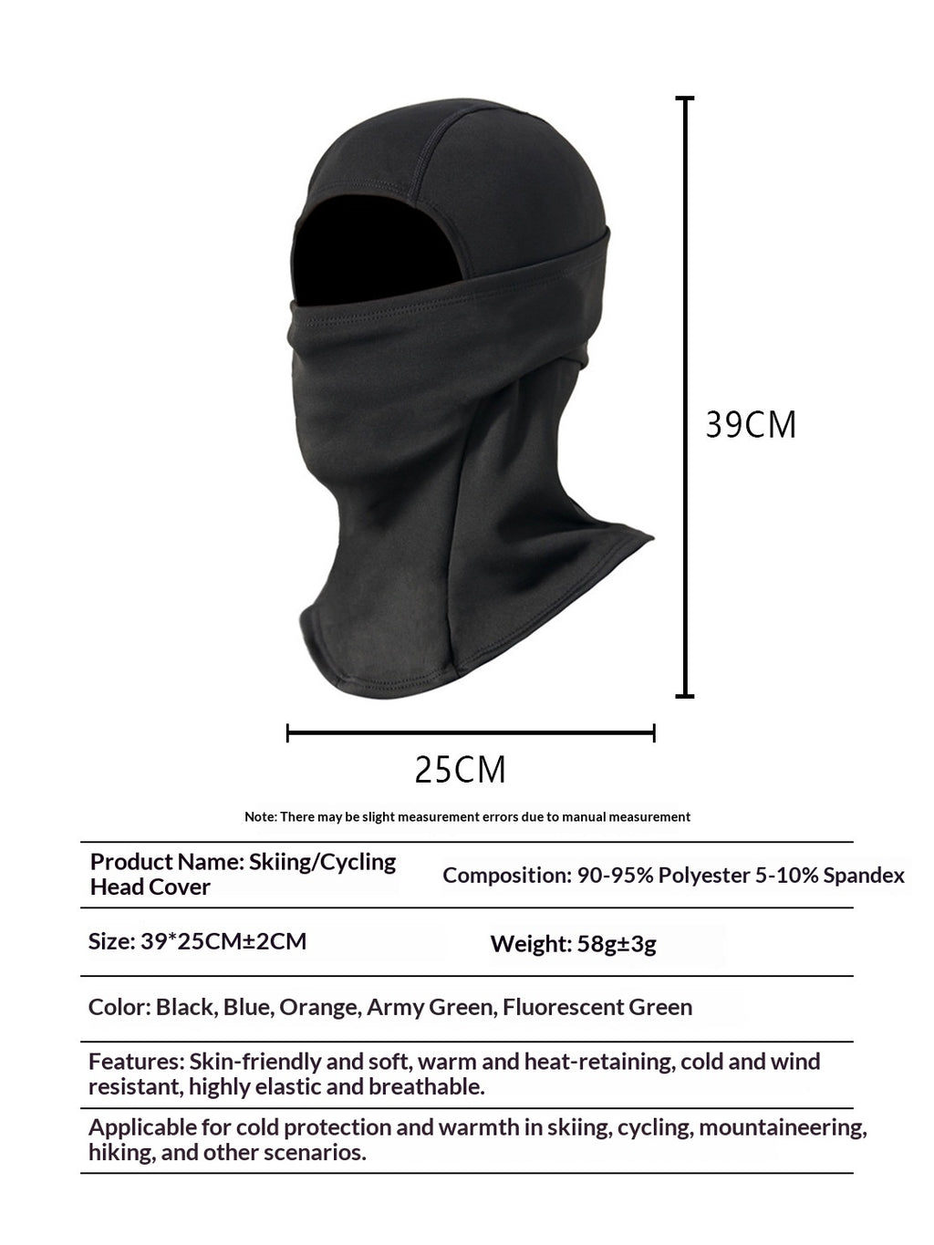Automne et hiver Ski Headgear hommes chaud tapissée de voile chapeau coupe-vent sports de plein air pour femmes