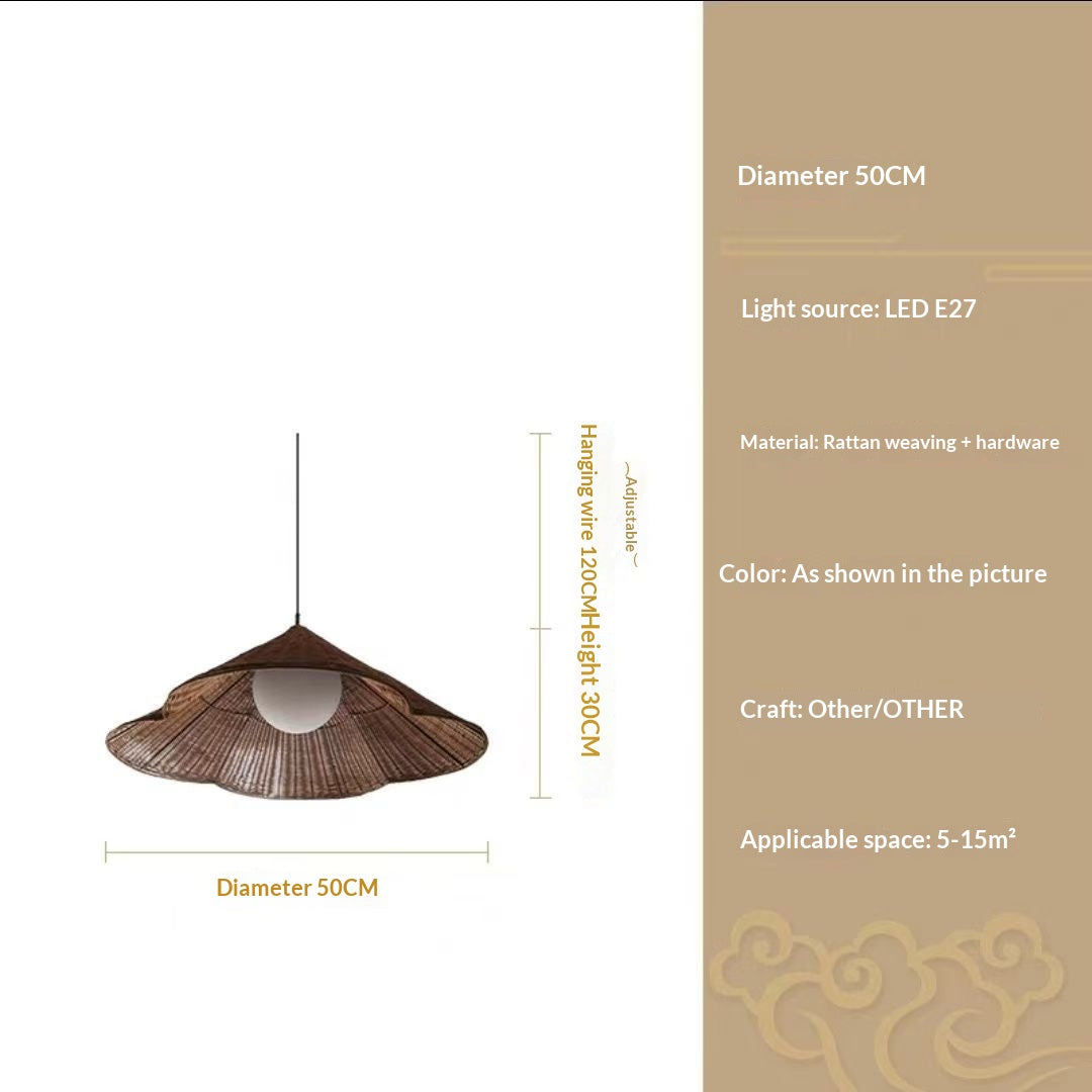 Luminaires Rattan créatifs et uniques