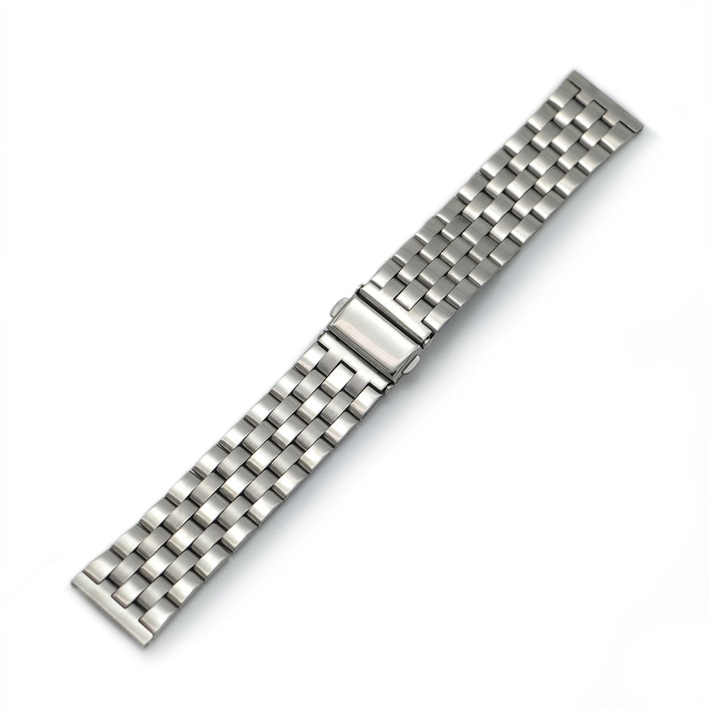 Bracelet en acier inoxydable à cinq perles coloré